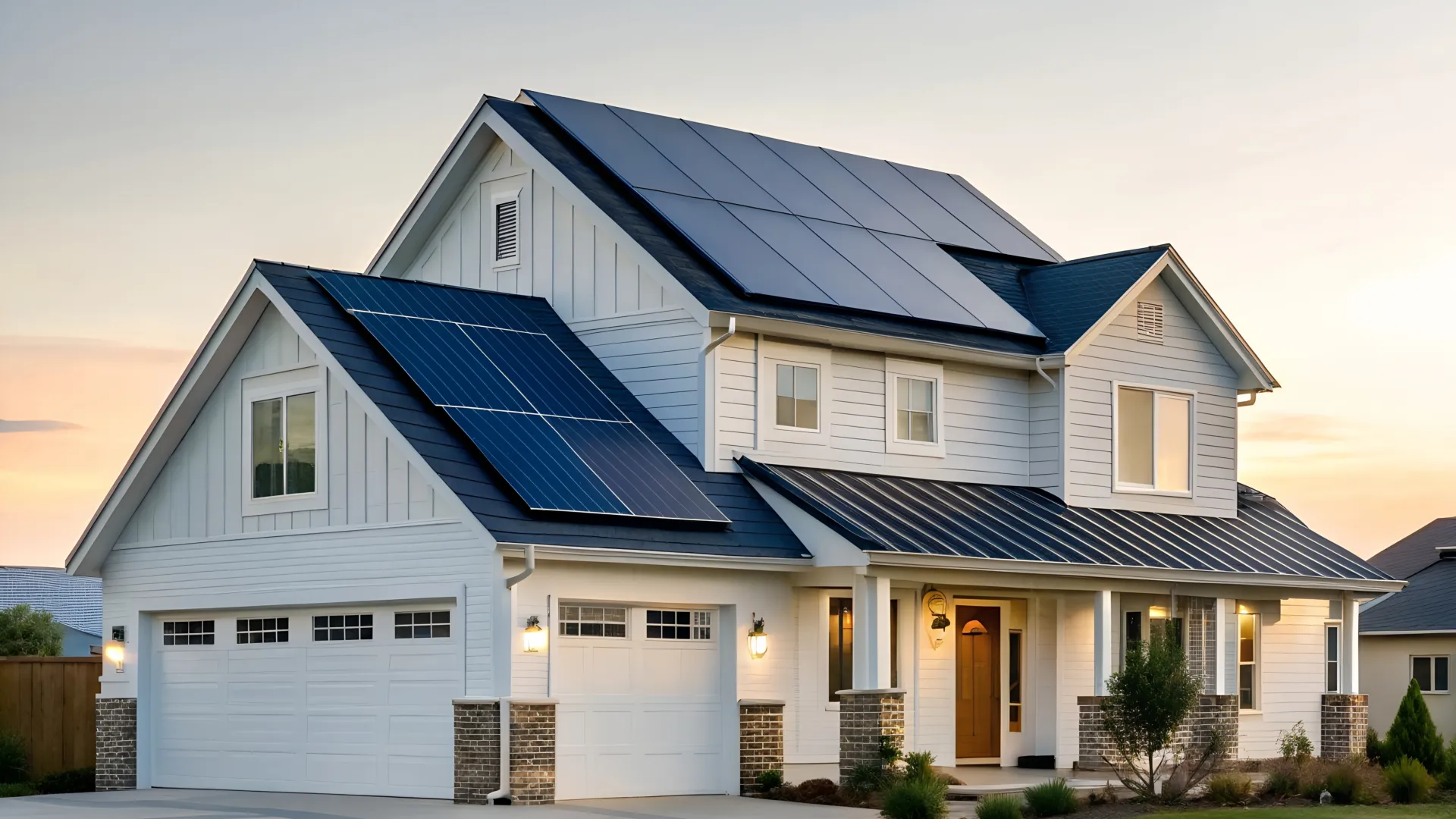California home with solar