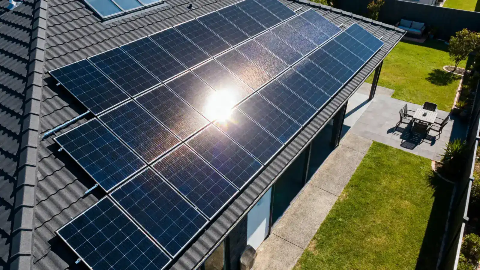California home with solar